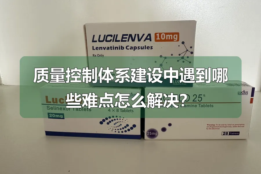 质量控制体系建设中遇到哪些难点怎么解决？